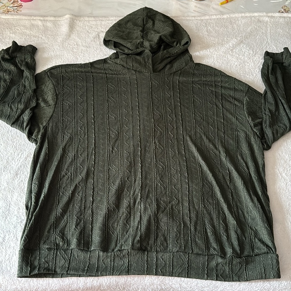 SHEIN drop shoulder hoodie (2XL)